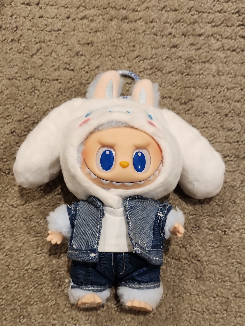 NEW Pop Mart The Monsters x Sanrio Labubu plush doll pendant Cinnamoroll